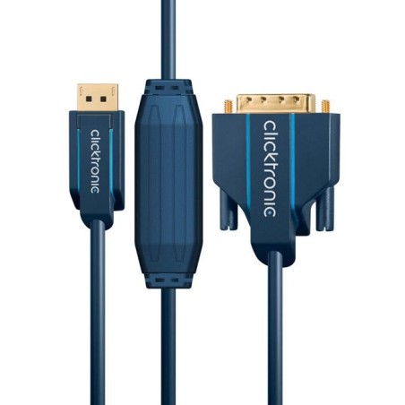 ClickTronic Displayport til DVI kabel - 70728